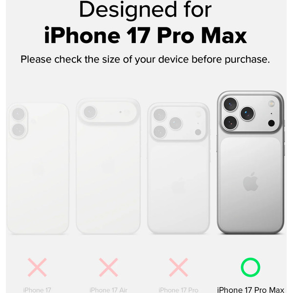Защитное стекло Ringke EASY SLIDE 2шт для iPhone 17 Pro Max