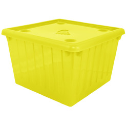 Емкость для хранения вещей с крышкой Алеана 112043 25л