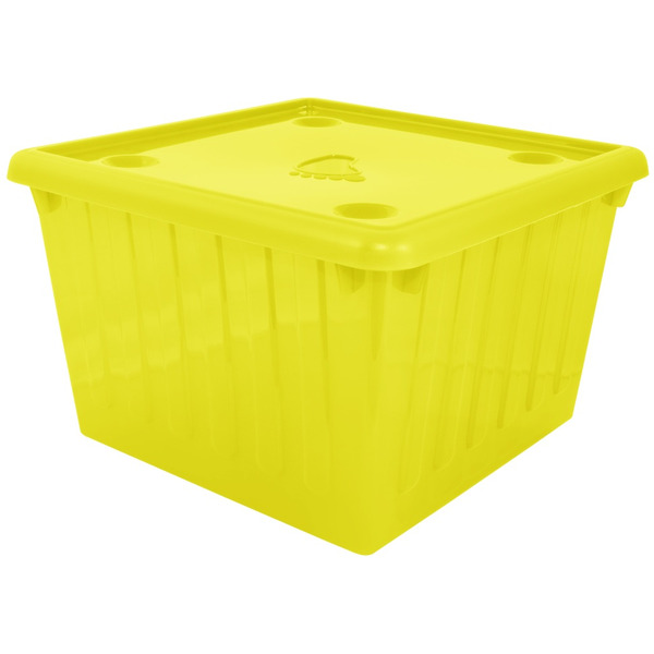 Емкость для хранения вещей с крышкой Алеана 112043 25л