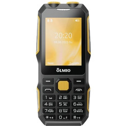 Мобильный телефон Olmio X02 (черный/желтый)