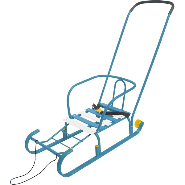 Санки детские Ника Санки-салазки (голубой)