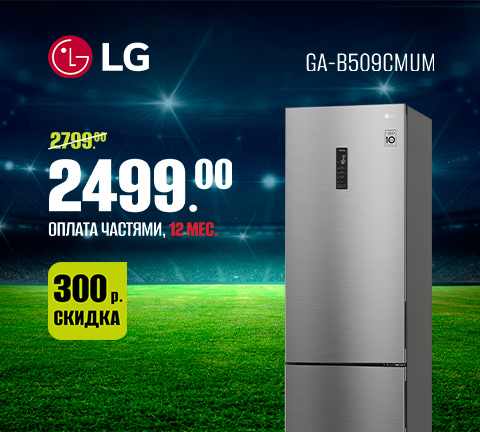 Холодильник LG DoorCooling+ GA-B509CMUM