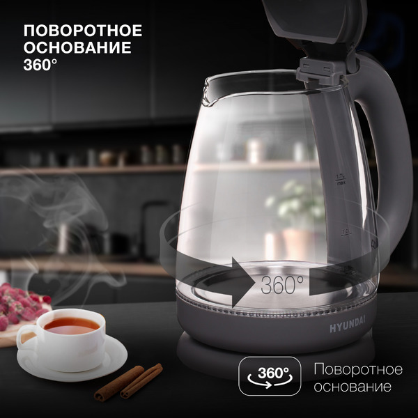 Электрочайник Hyundai HYK-G1003