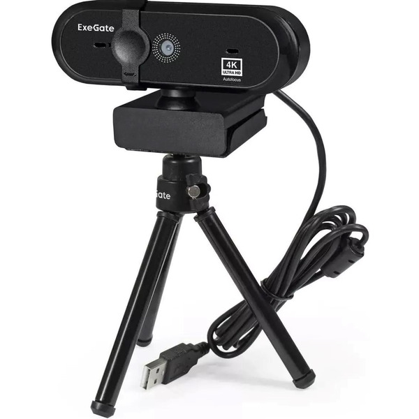 Веб-камера ExeGate Stream HD 4000 4K UHD T-Tripod