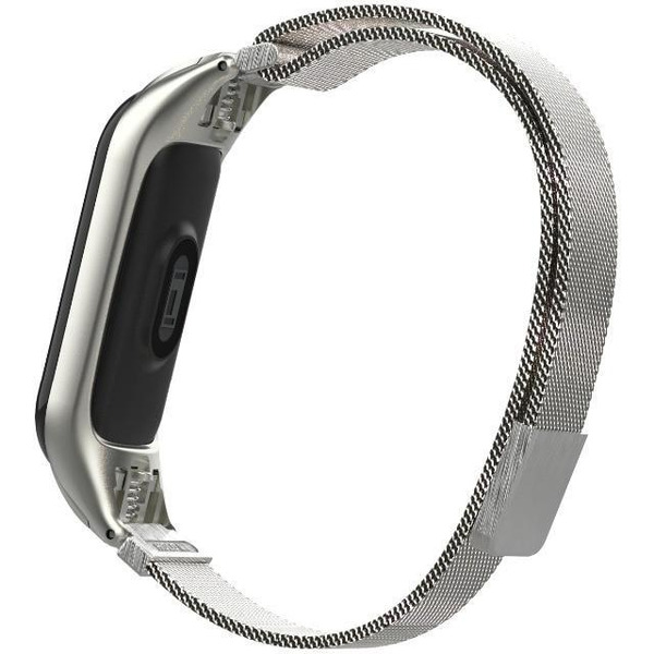 Ремешок Bingo Magnetic для Xiaomi Mi Band 3/4 Серебристый