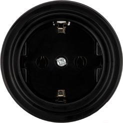 Розетка TDM Electric Виви SQ1820-1212 (черный)