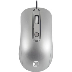 Мышь Oklick 155M (серебристый)