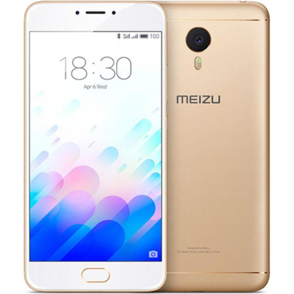 Смартфон Meizu M3 Note 16GB+2GB Gold/Whit