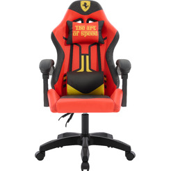 Игровое кресло Defender Legas (красный/черный)