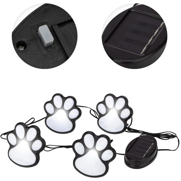 Гирлянда садовая грунтовая Lamper Каскад Лунный След 602-245