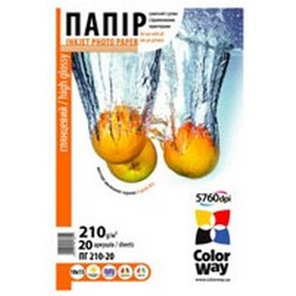 Фотобумага COLOR WAY PG2100204R