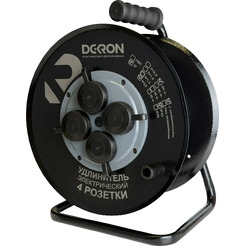 Удлинитель на катушке DEKRON DEK0906-0008