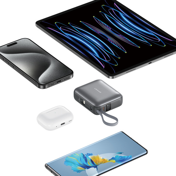 Внешний аккумулятор USAMS T179LF PB78 Mini 10000mAh (серый)