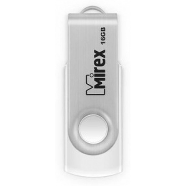 USB Flash MIREX Swiwel White 16GB (13600-FMUSWT16)