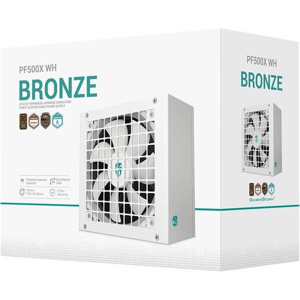 Блок питания DeepCool GamerStorm PF500X WH (R-PF500X-HD0W-WGEU)
