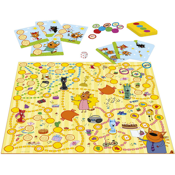 Настольная игра Звезда Три кота. День Рождения Папы 8924