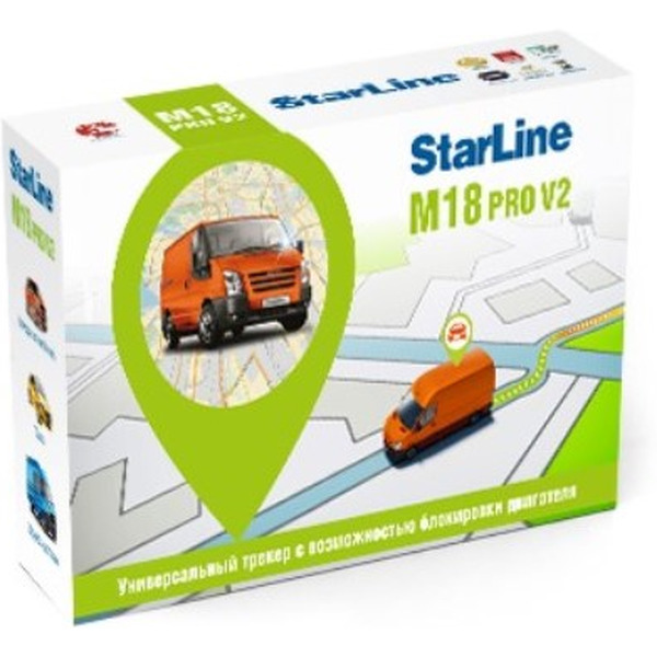 GPS трекер StarLine M18 Pro V2 Глонасс-GPS