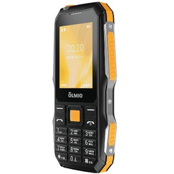 Мобильный телефон Olmio X04 (черный/оранжевый)