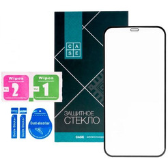 Защитное стекло CASE 3D для Apple iPhone 12 Pro Max (черный глянец)