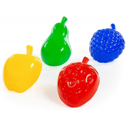 Формочки для песочницы Полесье Фрукты большие 4 шт