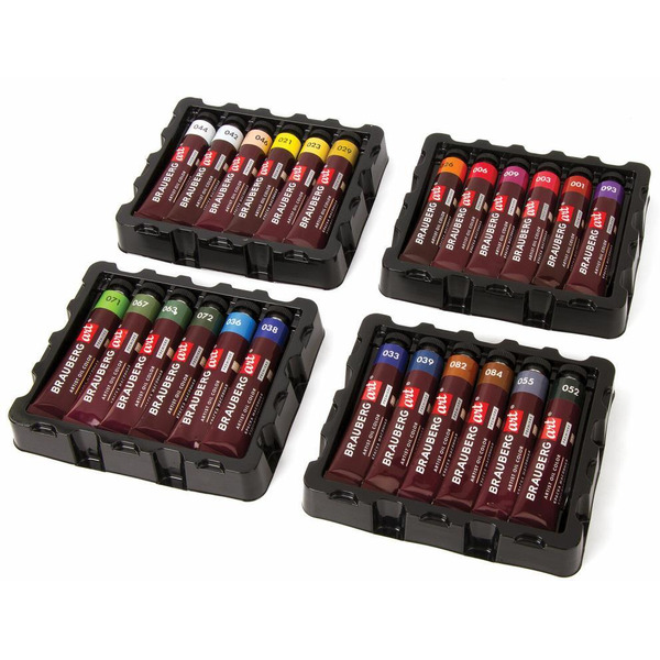 Краски масляные художественные BRAUBERG ART PREMIERE 191460