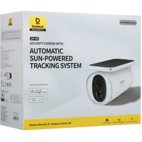IP-камера Baseus S1 Outdoor 2K Solar Security Camera