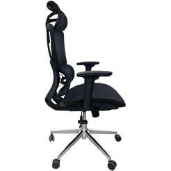 Кресло офисное SITUP PALMA BLACK chrome (сетка Black/ Black)