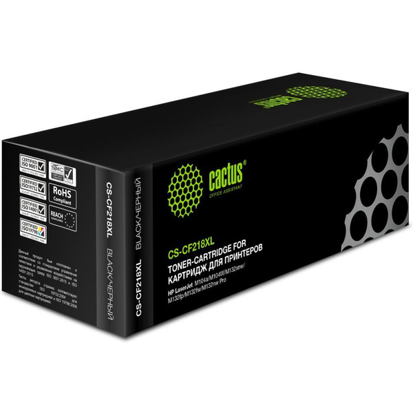Картридж лазерный Cactus CS-CF218XL CF218X (черный)