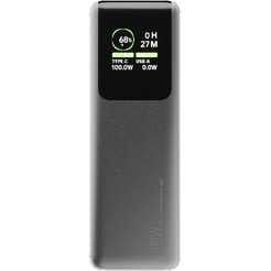 Внешний аккумулятор OLMIO T-20 20000 мАч (титановый)
