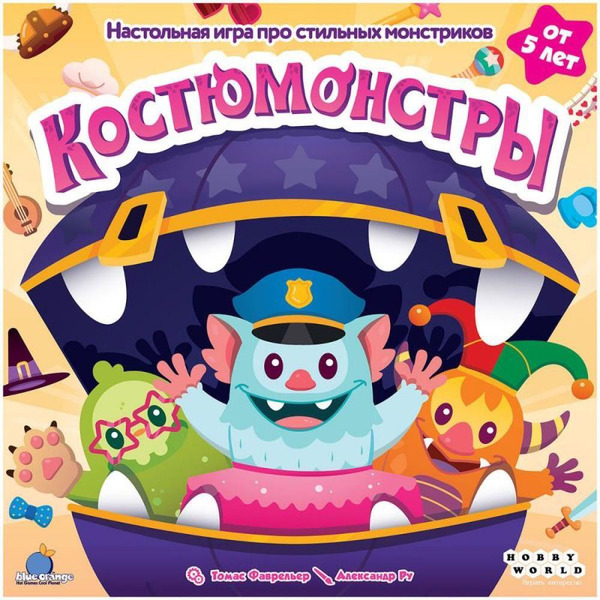 Настольная игра HOBBY WORLD Костюмонстры 915985
