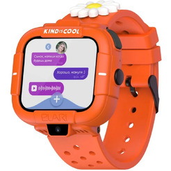 Часы-телефон ELARI KIDPHONE Маша и Медведь KP-MB-ORG