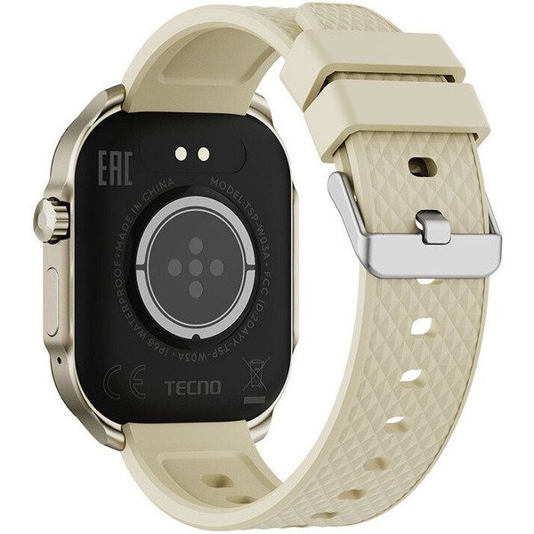 Смарт-часы Tecno Watch 3 Active TSP-W03A (золотистый)