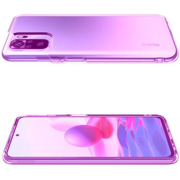 Бампер Bingo TPU 2.0mm для XIAOMI Redmi Note 10 Фиолетовый