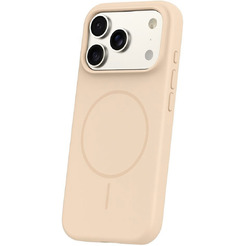 Бампер Bingo Silicone Magnetic для APPLE iPhone 17 Pro Max Пудровый