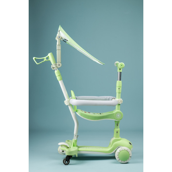 Самокат детский Ricos T-Rex JSCML603B (белый/зеленый)