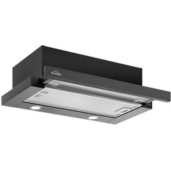 Вытяжка Elikor Интегра Glass 60П-400-В2Л 954865 (черный/черное стекло)