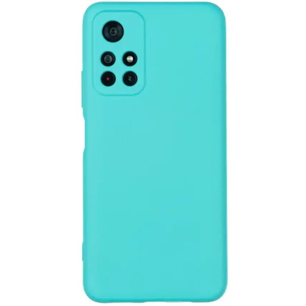 Накладка Case Matte Lux для Matte Lux для Xiaomi Poco M4 Pro 5G (бирюзовый)