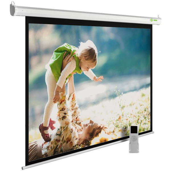 Проекционный экран CACTUS SIlverMotoExpert 188x300 CS-PSSME-300X188-WT