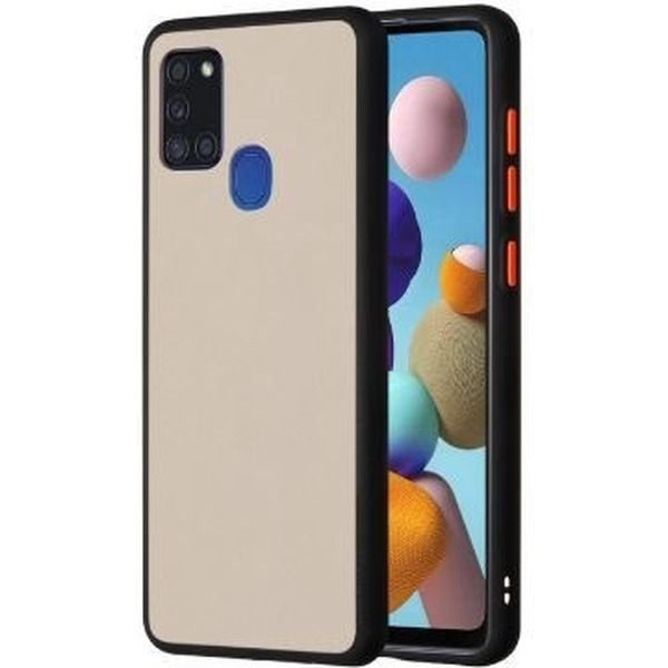 Накладка CASE Acrylic для Samsung Galaxy A21s (черный)