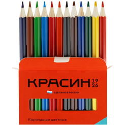 Карандаши цветные Красин Приключения КР-120200 (12 цв)