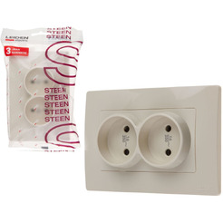 Розетка Leiden Electric Steen 806067