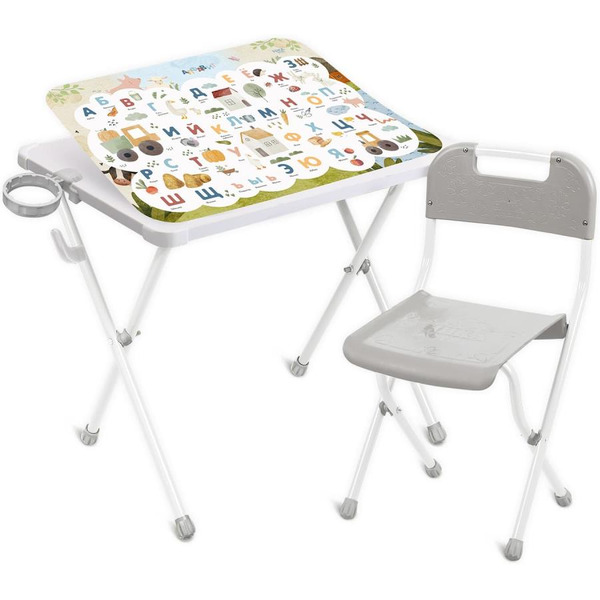 Стол+стул Ника КАМ-Р/ДФ Домашняя ферма