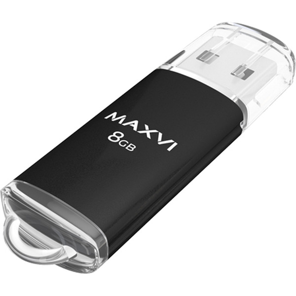 USB флеш-накопитель Maxvi MP 8GB 2.0 black