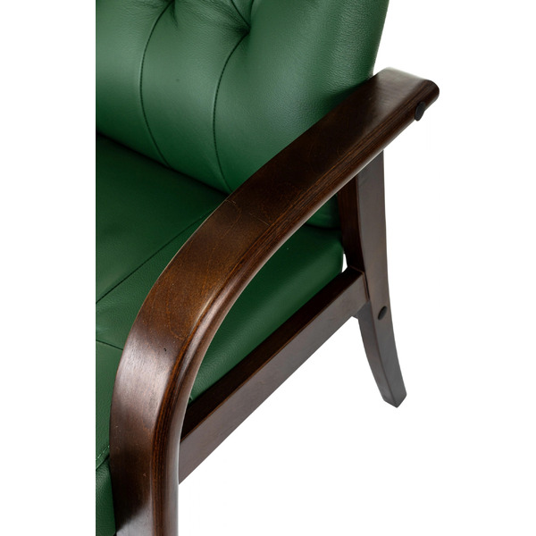 Кресло Бюрократ T-9928WALNUT-CF (зеленый)