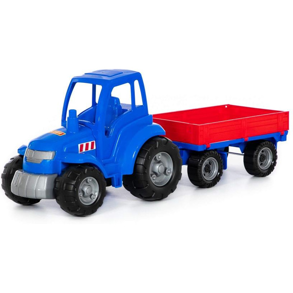 Трактор с прицепом Полесье Чемпион(синий) 84743