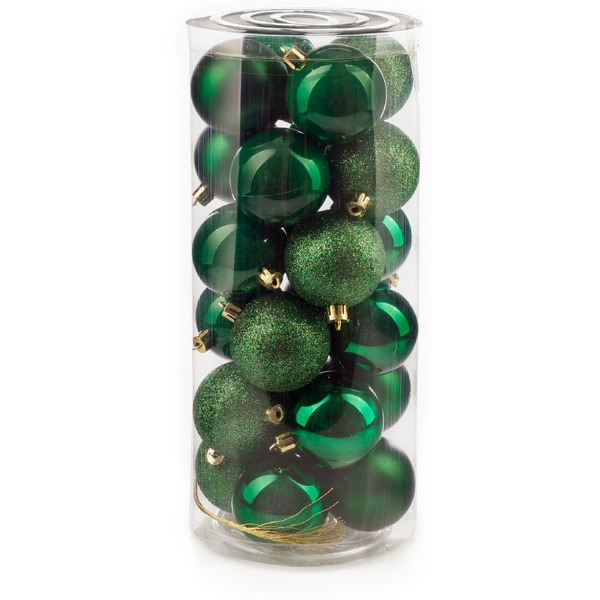 Набор новогодних шаров Ausini VT25-04003-6