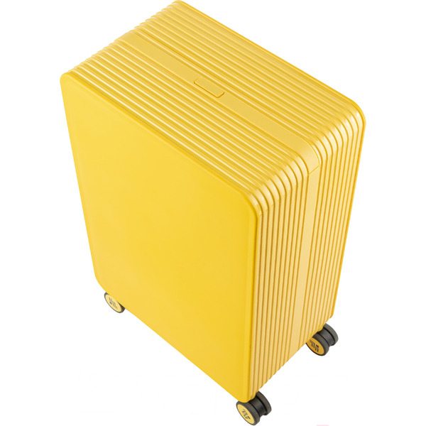 Чемодан DoubleW 005# (M, желтый)