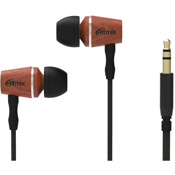 Наушники RITMIX RH-160 Wooden