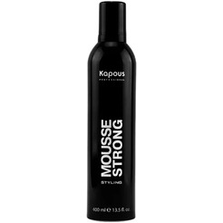 Мусс для укладки волос Kapous Strong Styling сильной фиксации, 400 мл