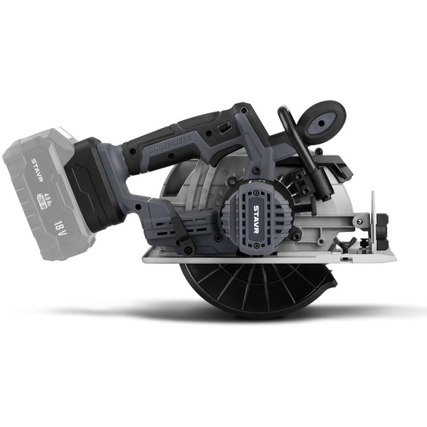 Циркулярная пила STAVR SCW 18BL-165 (без АКБ и ЗУ)
